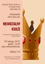 Poranek teatralny w MDK w Radomsku: "Niewidzialny Książę" Teatru Małgo