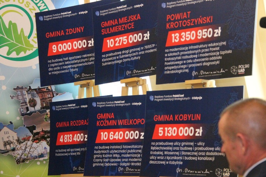 Promesy na 77,5 mln zł dla samorządów powiatu krotoszyńskiego wręczone! [ZDJĘCIA + FILM]