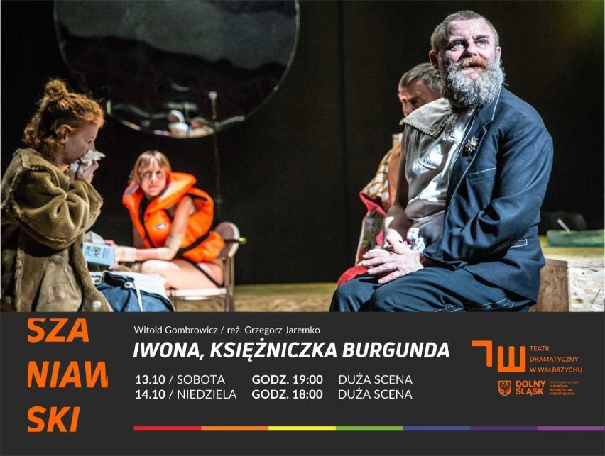 Teatr Dramatyczny w Wałbrzychu przygotował na nadchodzący weekend coś z klasyki - „Iwonę. Księżniczkę Burgunda” Witolda Gombrowicza