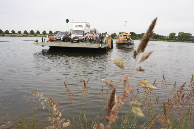 Prom Świbno - Mikoszewo wznowił kursy 30 kwietnia. Od tego dnia pływa codziennie od godz.5. 20 do godz. 22. &#8233;Na pokład promu zmieści się 21 aut, 100 pieszych. Sezon potrwa do końca października.