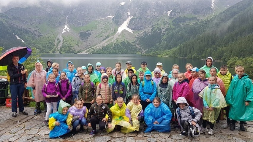Uczniowie ze szkoły w Zakrzynie chodzili po Tatrach i Pieninach