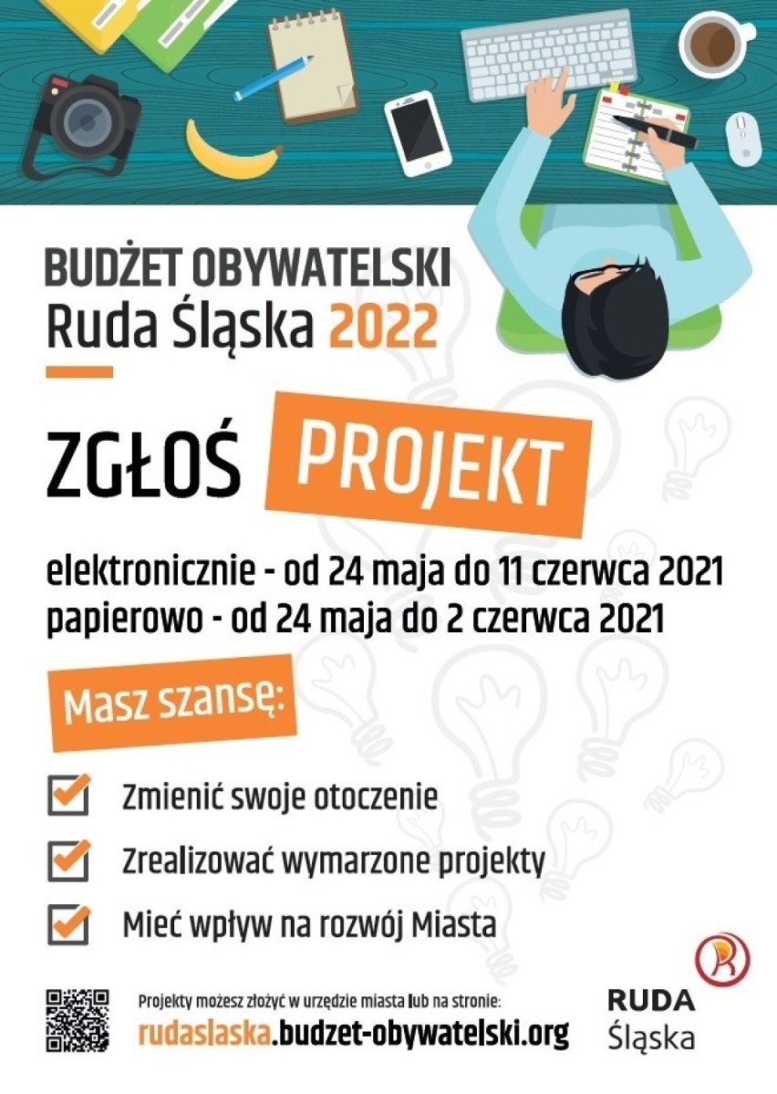 Rusza Budżet Obywatelski w Rudzie Śląskiej. Od 24 maja można...