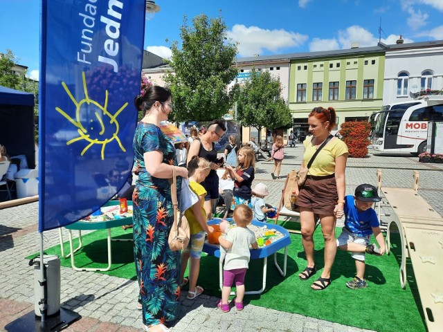 Mieszkańcy Wąbrzeźna i odwiedzający chętnie korzystali z atrakcji podczas Eko Strefy