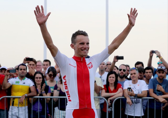 Rafał Majka na olimpijskim podium