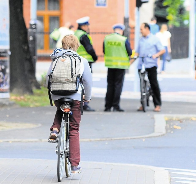 Policja karze rowerzystów. Akcja trwa od piątku