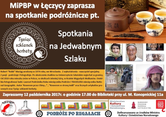 MiPBP w Łęczycy zaprasza na podróż Jedwabnym Szlakiem