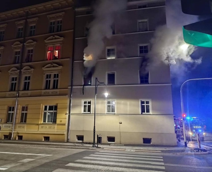 Pożar w Brzegu - 29.09.2021r.
