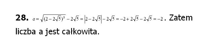 MATEMATYKA ODPOWIEDZI - MATURA PRÓBNA OPERON 2013 (listopad 2012)