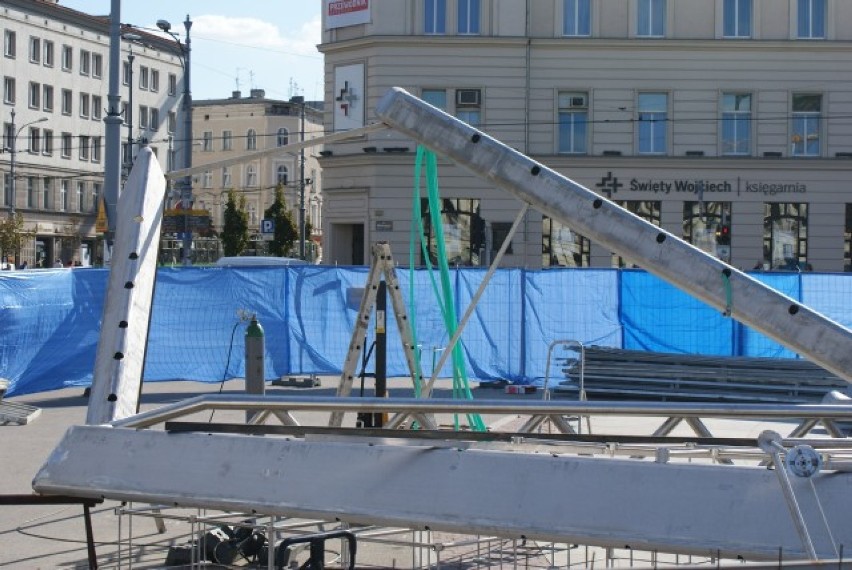 Do końca września powinna zakończyć się budowa Fontanny ...