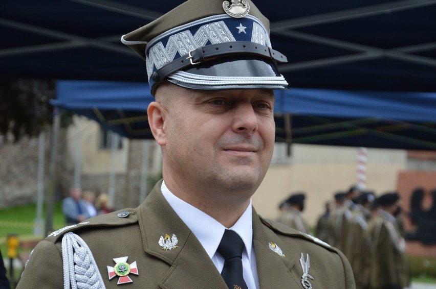 Generał brygady Piotr Trytek, dowódca 11. Lubuskiej Dywizji...