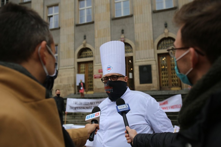 Gastro Protest w Katowicach