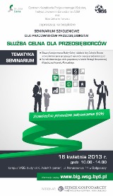 Uwaga przedsiębiorcy. Bezpłatne seminarium