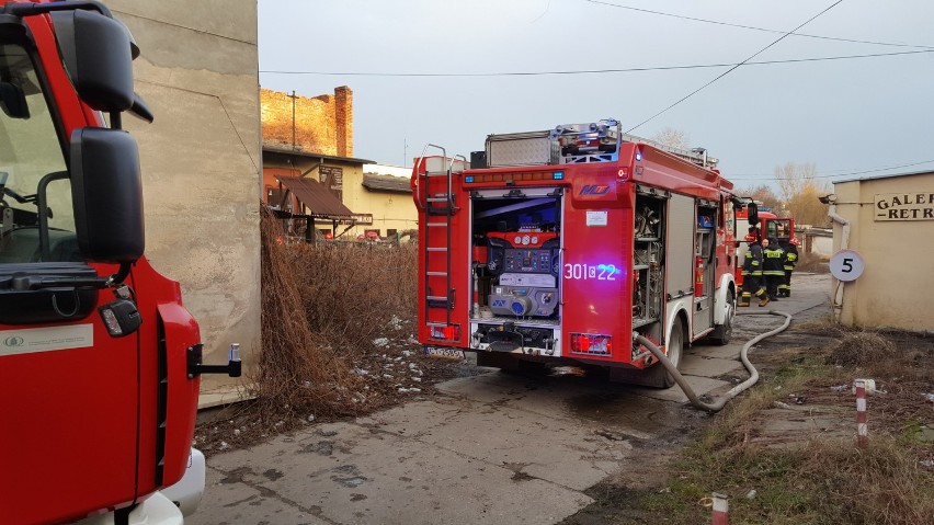 Po godz. 14.30 w poniedziałek (7 stycznia) wybuchł pożar w...