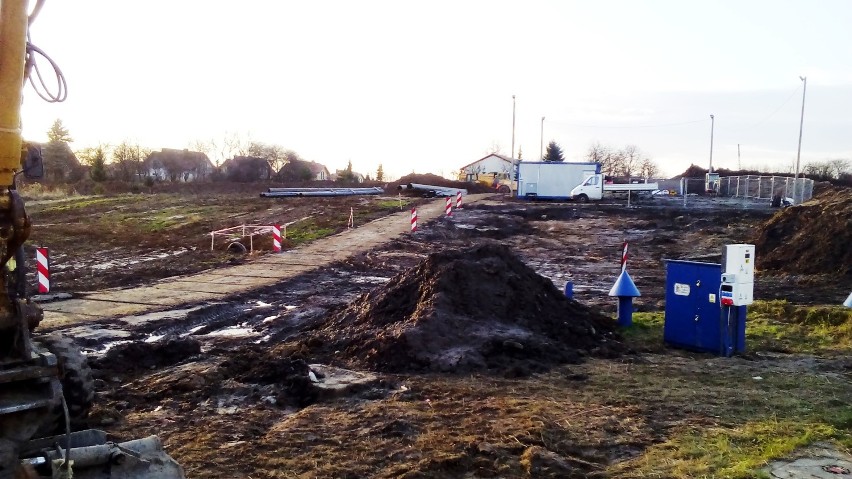 Trwają prace przy budowie drogi łączącej węzeł S19 Rzeszów-Południe z ul. Podkarpacką [FOTO]