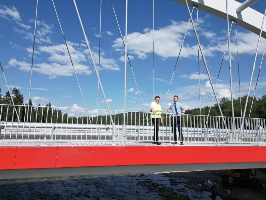 Nowy most w Trybszu na rzece Białka będzie gotowy za kilka...