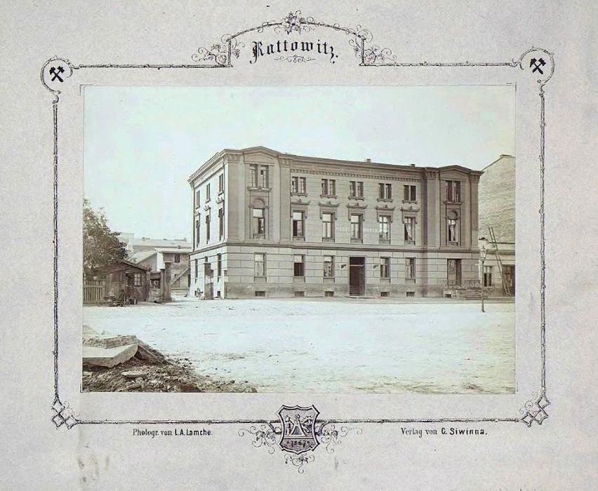 Hotel Welt był przy rynku, pierwszy hotel Katowic