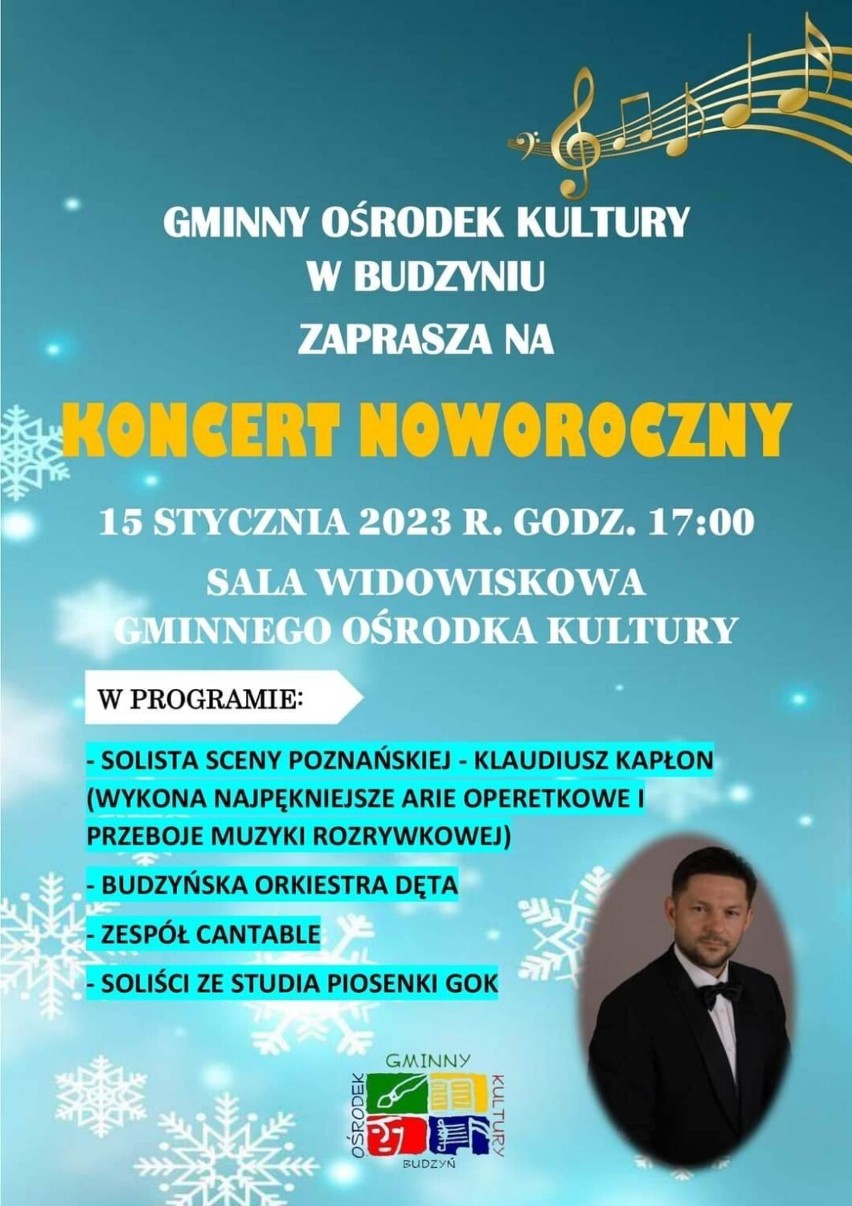 Koncert Noworoczny w GOK w Budzyniu