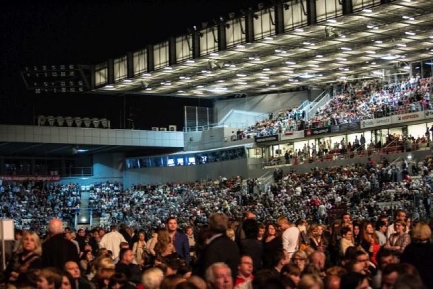 Andrea Bocelli zaśpiewał na stadionie Cracovii.