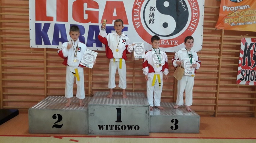 15 medali karateków Inochi Gniezno w Witkowie