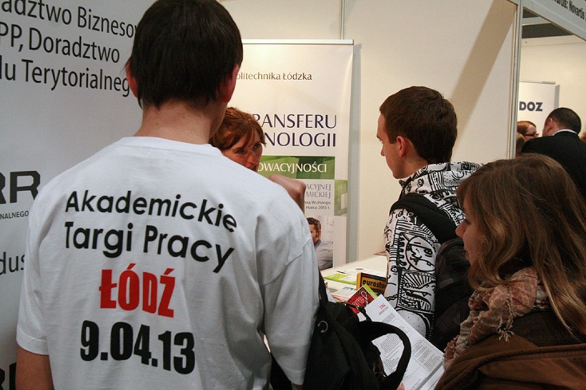 Akademickie Targi Pracy w Łodzi w 2013 roku
