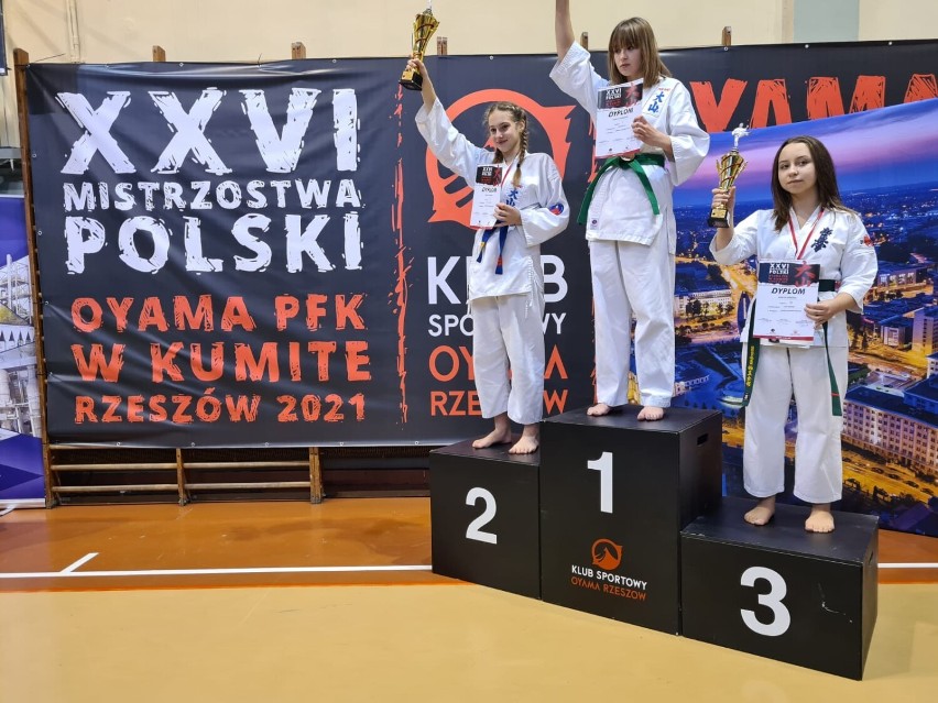 Karatecy z KK Randori Radomsko na XXVI Mistrzostwach Polski OYAMA PFK w Kumite w Rzeszowie