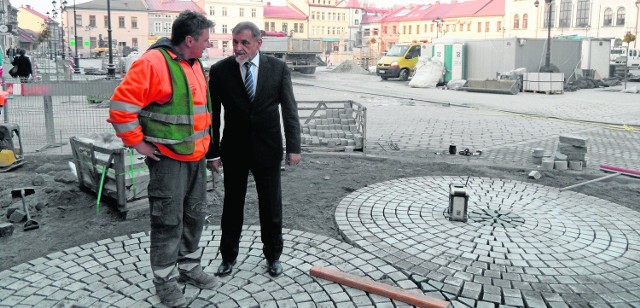 Burmistrz Żywca zapowiada, że główne prace na rynku zakończą się do 11 listopada