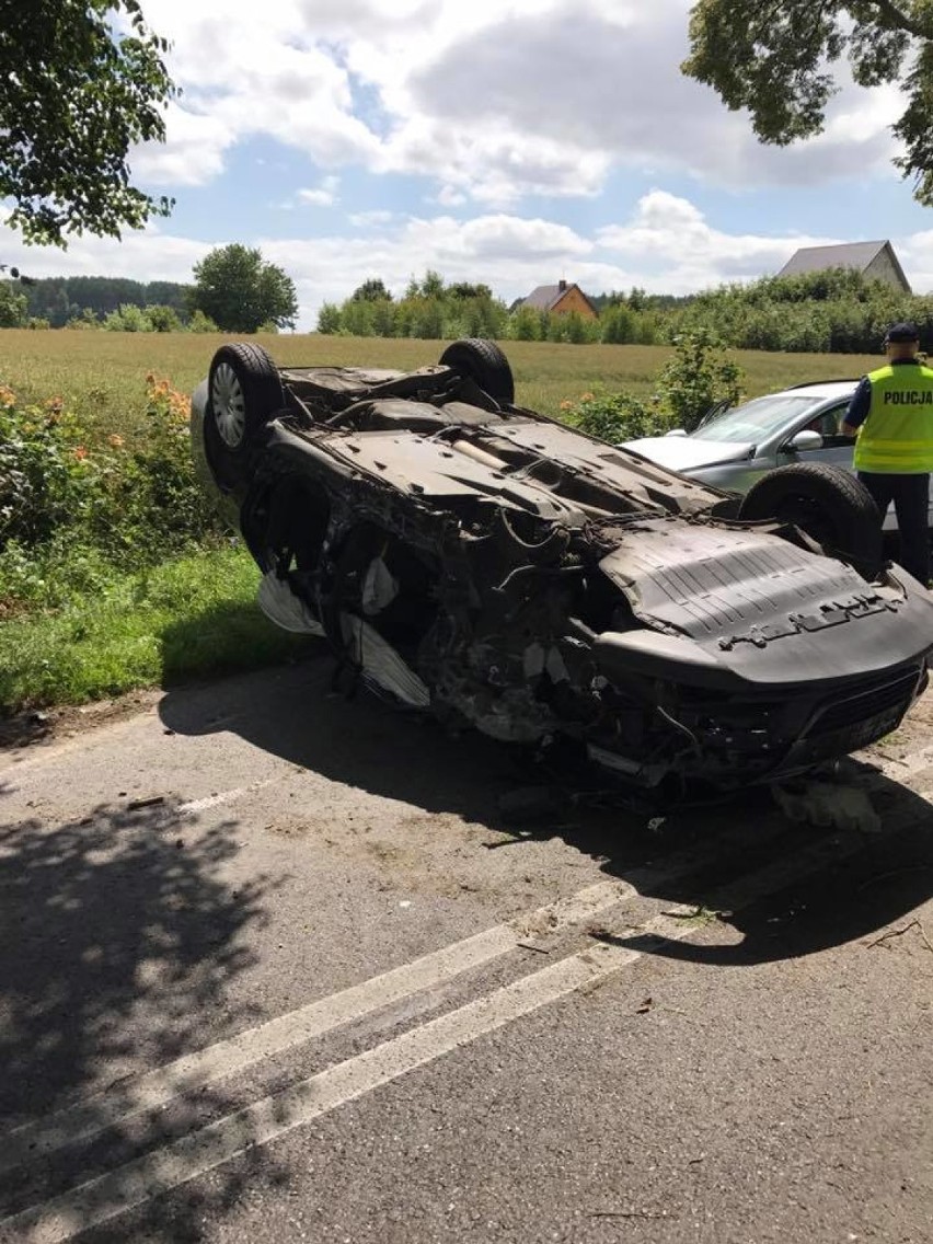 Do poważnego wypadku doszło w Puzdrowie, gdzie zderzyły się...