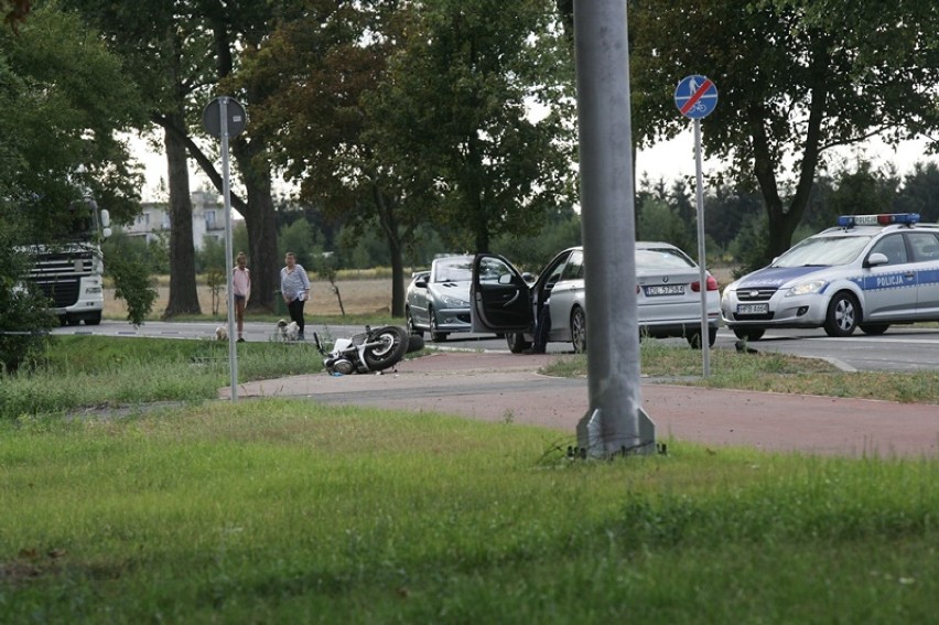 Śmierć na drodze, w Lipcach zginął motocyklista [ZDJĘCIA]