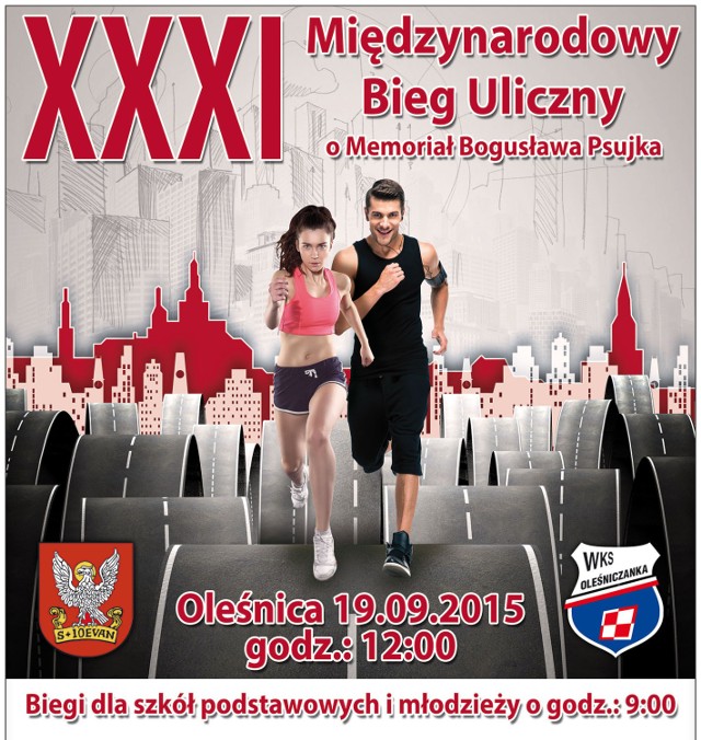 Plakat promujący 31. Memoriał Bogusława Psujka