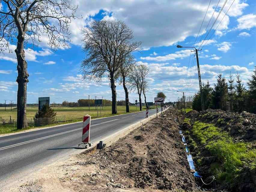 Powstaje ścieżka pieszo-rowerowa z Darłowa do Ruska [zdjęcia]