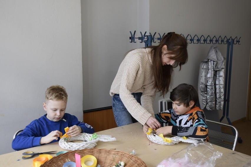 Tatiana Bielik, od roku pracuje w Centrum Kultury i Sztuki w Skierniewicach. Ostatnio poprowadziła warsztaty wielkanocne