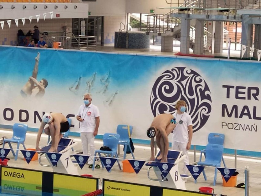 Młodzi pływacy zdobywali medale mistrzostw Wielkopolski