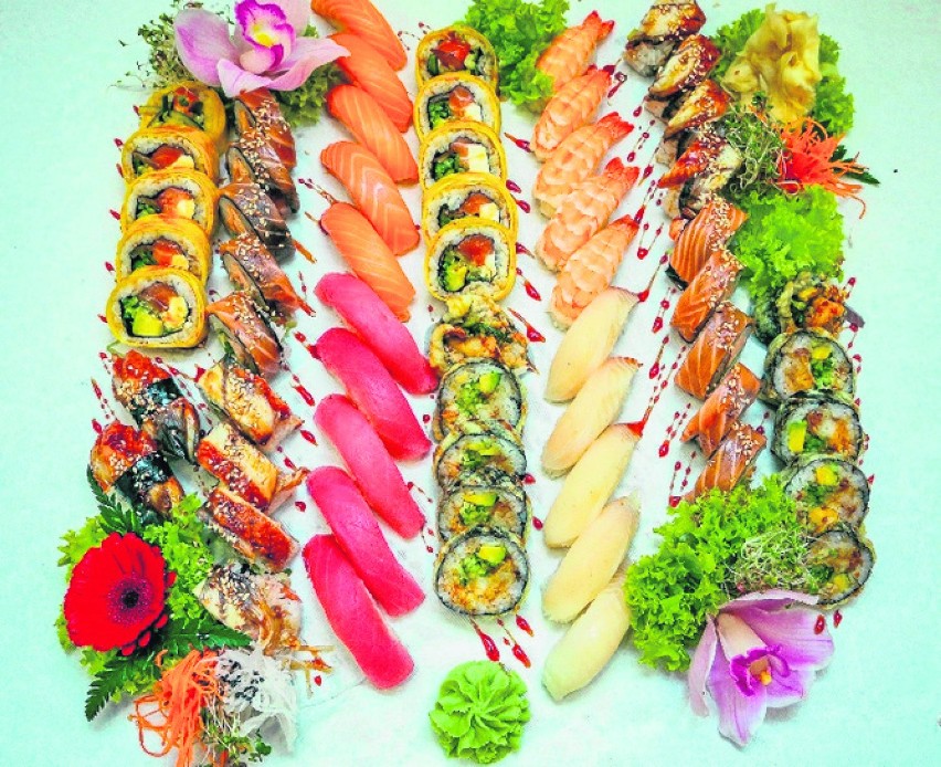 Sekretem bajecznie kolorowego i smacznego sushi w Umi Sushi...