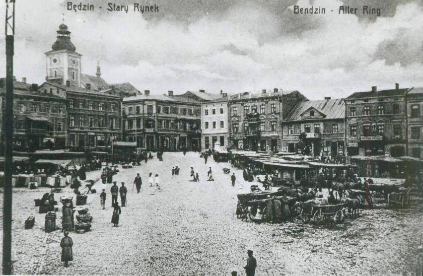 Był niegdyś wspaniały Rynek w Będzinie, pozostał po nim skromny Plac Kazimierza Wielkiego