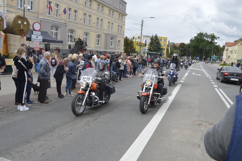 Parada motocykli w Sztumie