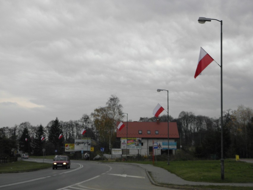11 listopada w Żorach: Powiewają biało-czerwonej flagi
