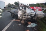 Tragiczny wypadek pod Koninem na drodze krajowej 92. Nie żyją dwie osoby [ZDJĘCIA]