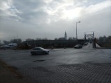 Nadal czekamy na otwarcie mostu tymczasowego w Krośnie Odrzańskim. Kiedy ruch zostanie przeniesiony na nową przeprawę?