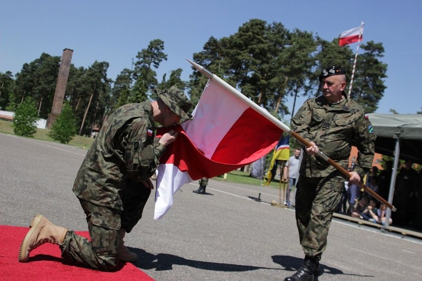 W  Wędrzynie odbyło się uroczyste pożegnanie żołnierzy,...