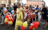 Tak wyglądała parada ulicami Grudziądza na początek "Jarmarku Spichrzowego". Było wesoło i kolorowo!  [ zdjęcia]