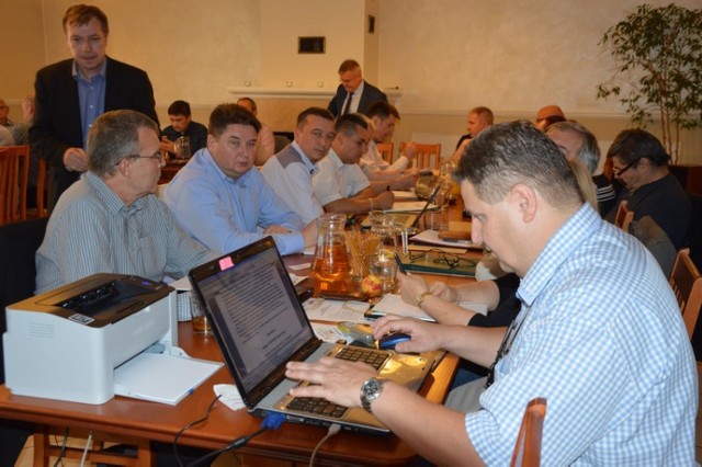 Zjazd delegatów "Solidarności" Krajowej Sekcji Elektrowni i Elektrociepłowni w Zduńskiej Woli