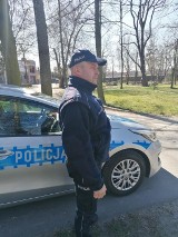 Policja kontroluje, czy nowe przepisy nie są łamane. ,,Puste ulice to bezpieczne ulice"