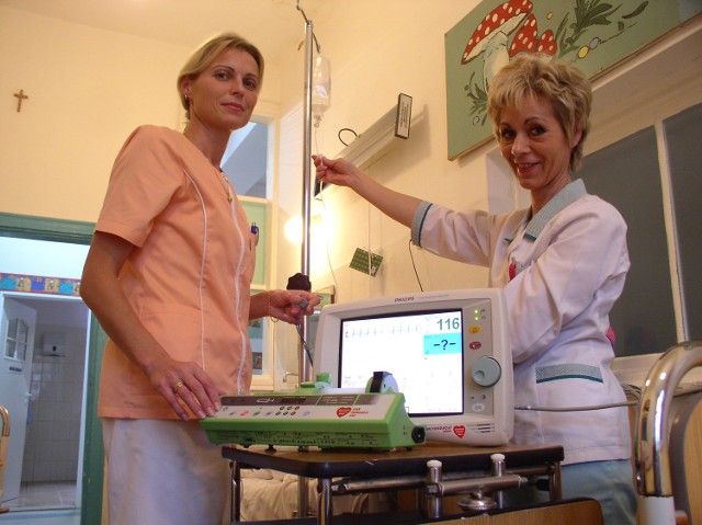Kardiomonitor i pompa infuzyjna ratują życie maluchom z oddziału dziecięcego Szpitala Polskiego w Sztumie