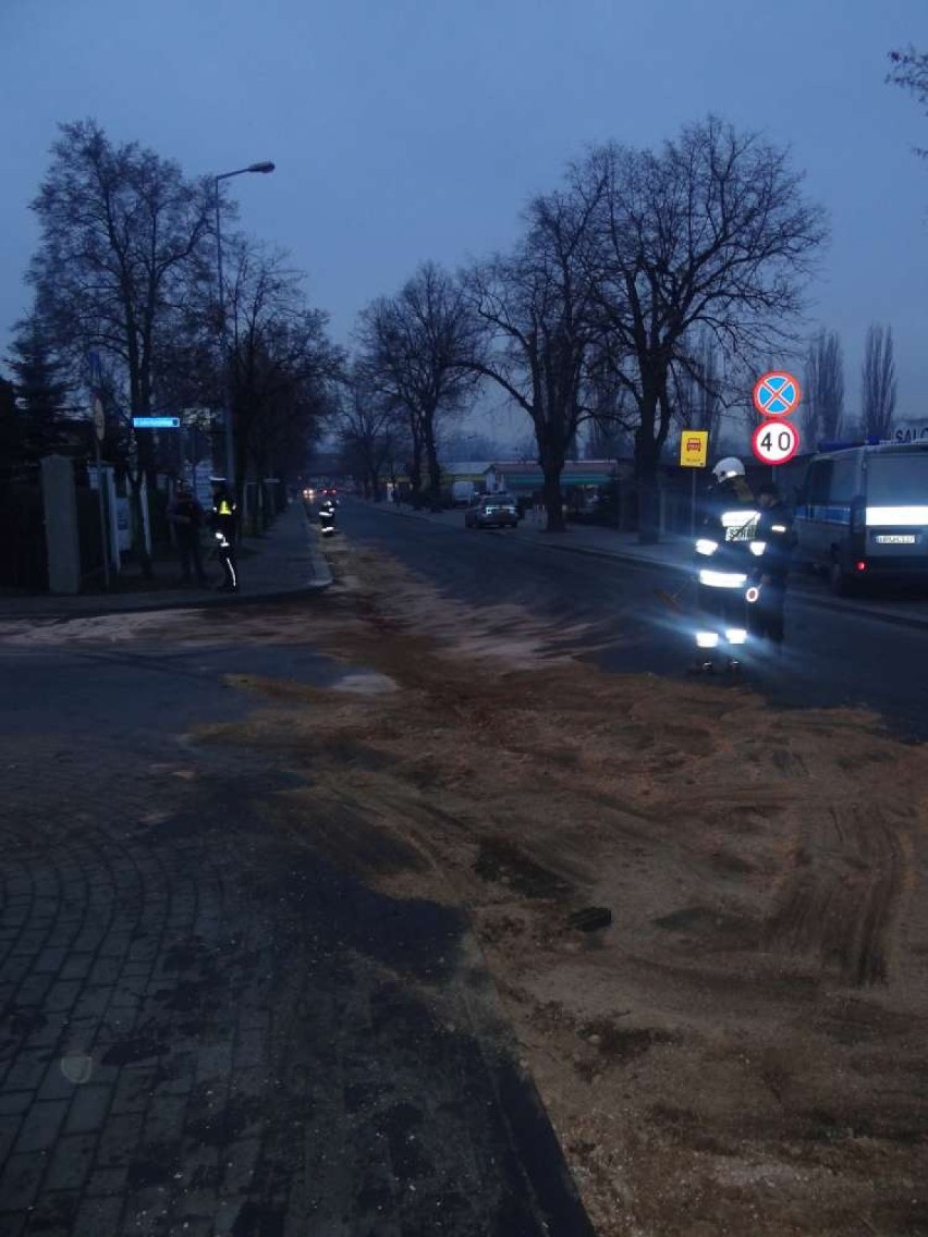 Wypadek na ulicy Ogrodowej