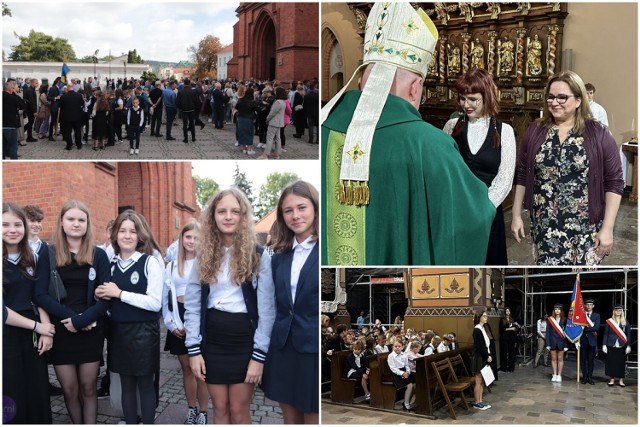 Rozpoczęcie roku szkolnego 2023/24 w "Długoszu" we Włocławku rozpoczęło się mszą świętą w katedrze. Zobaczcie zdjęcia
