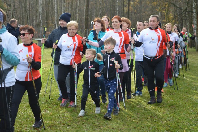 IV Niepodległościowy Marsz Nordic Walking w gminie Bełchatów, 11 listopada 2022