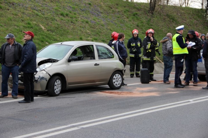 Wypadek na DK 91 w Tczewie. Zderzyło się pięć aut [WIDEO, ZDJĘCIA]