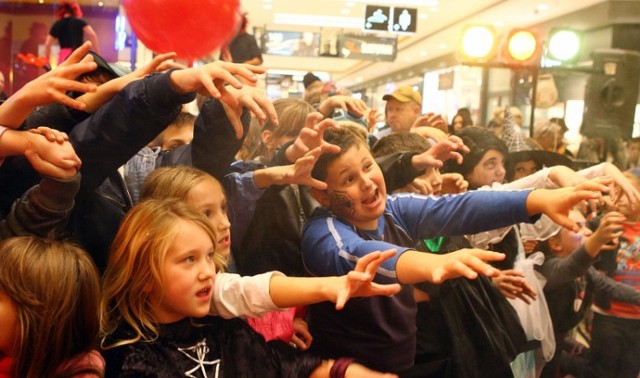 Strachy na lachy w Galerii Kaskada, czyli impreza halloweenowa dla dzieci [zdjęcia]