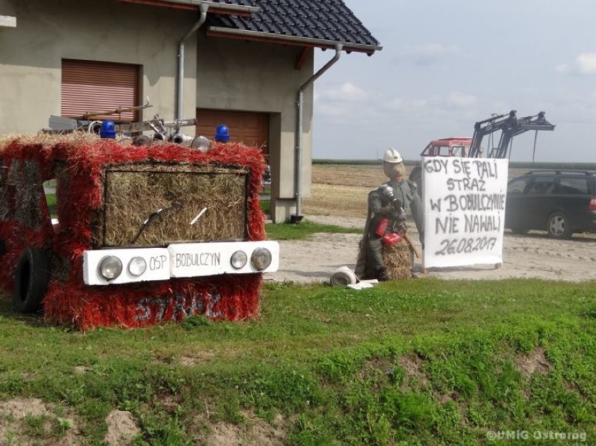 Pomysłowe dekoracje w Bobulczynie