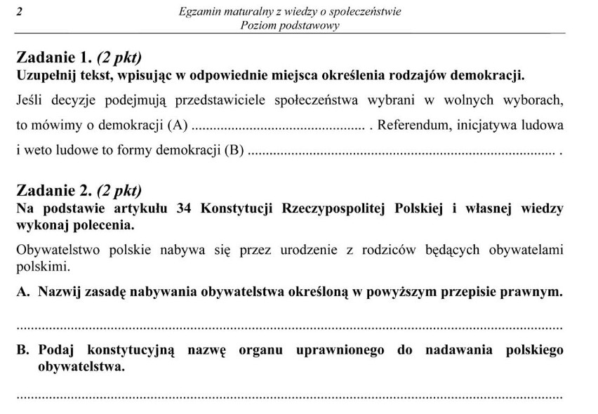 Matura 2011 - WOS